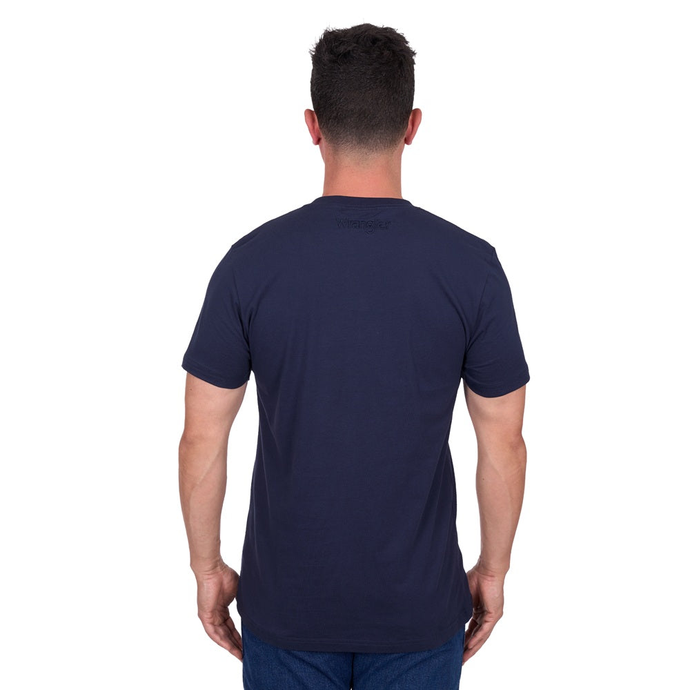 Wrangler Mens T-Shirt | Chase | Navy
