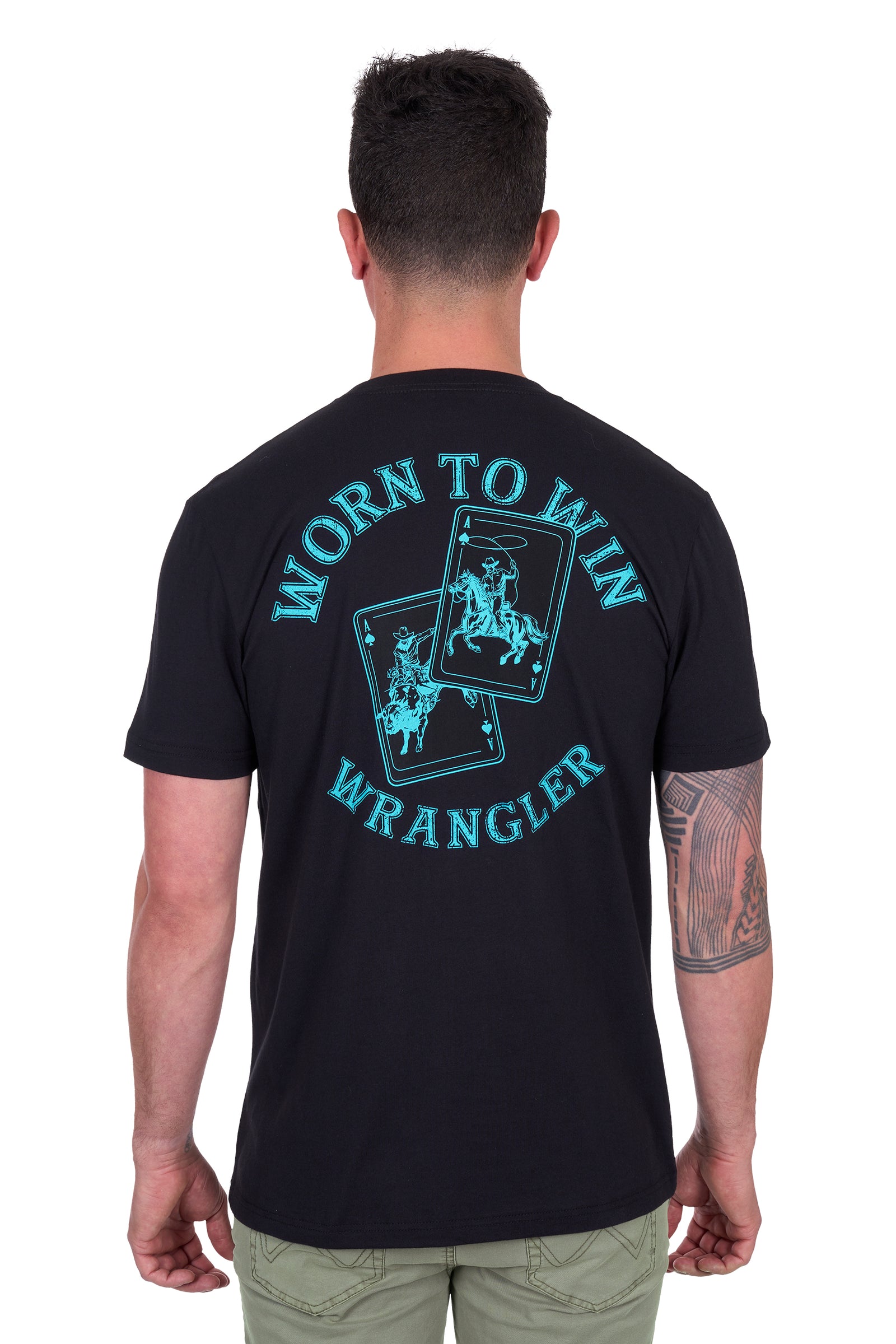 Wrangler Mens T-Shirt | Ricky | Black