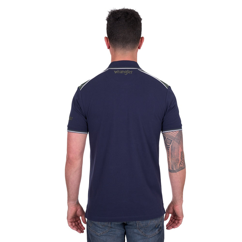 Wrangler Mens Polo | Jarrod | Navy
