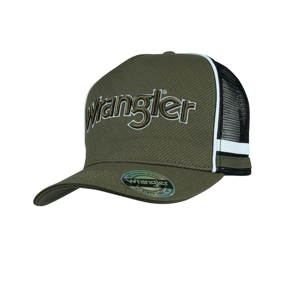 Wrangler Trucker Cap | Logo | Cypress