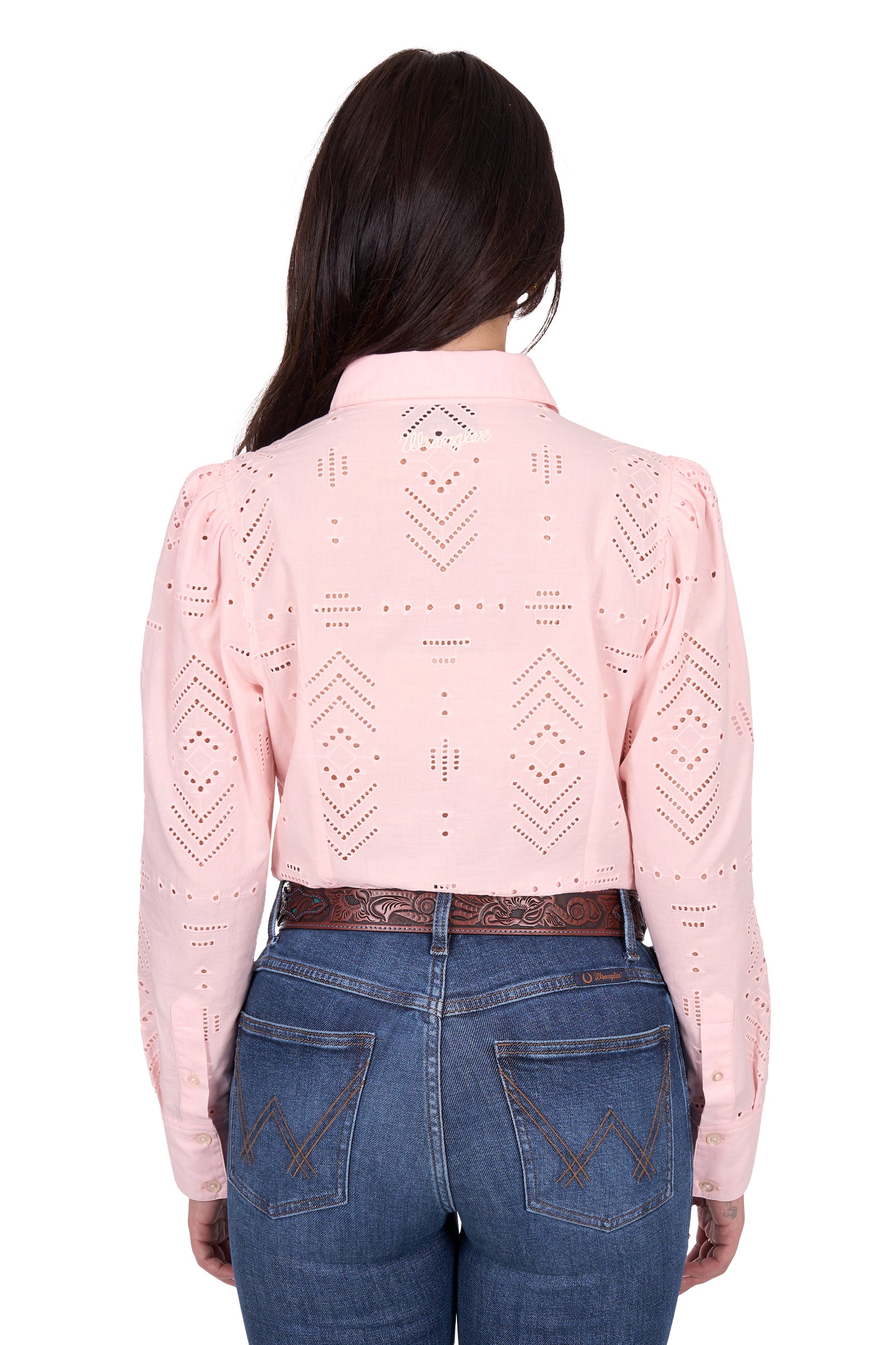 Wrangler Womens Shirt | Lily | Long Sleeve Pink