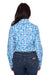 Wrangler Womens Shirt | Alissa | Long Sleeve Blue