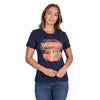 Wrangler Womens T-Shirt | Lottie | Navy
