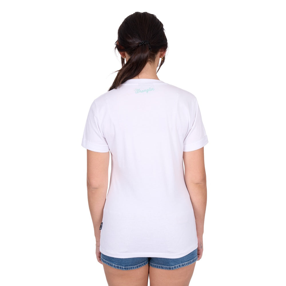 Wrangler Womens T-Shirt | Helena | White
