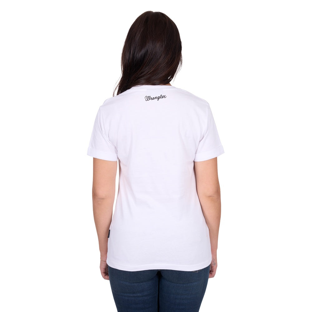 Wrangler Womens T-Shirt | Julia | White
