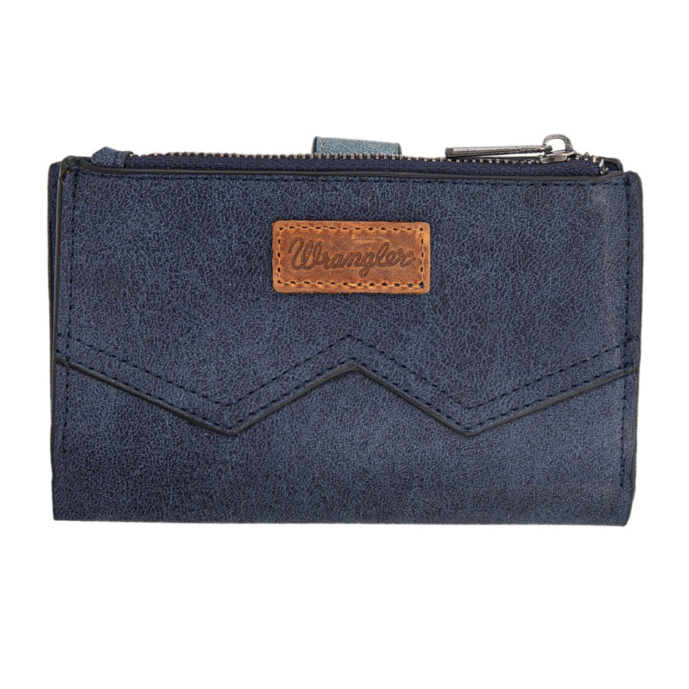Wrangler Wallet | W Stitch | Navy