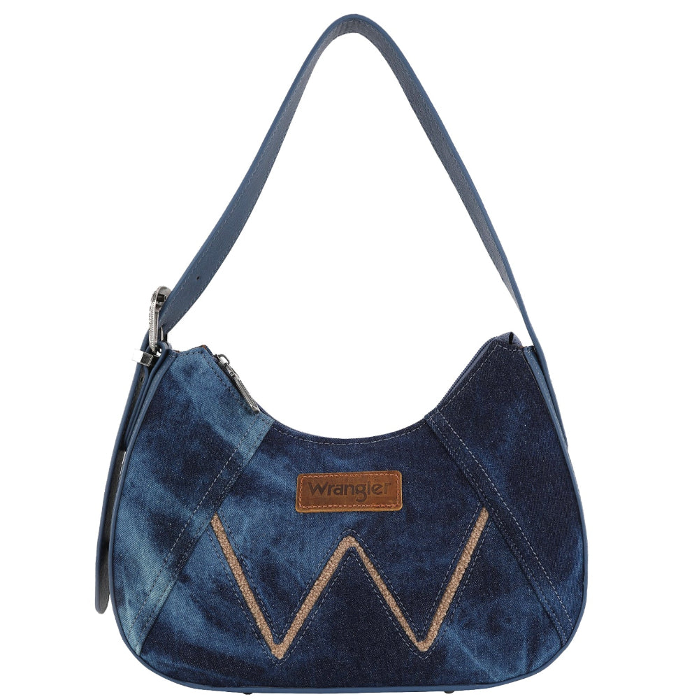 Wrangler Shoulder Bag | Willa | Dark Denim