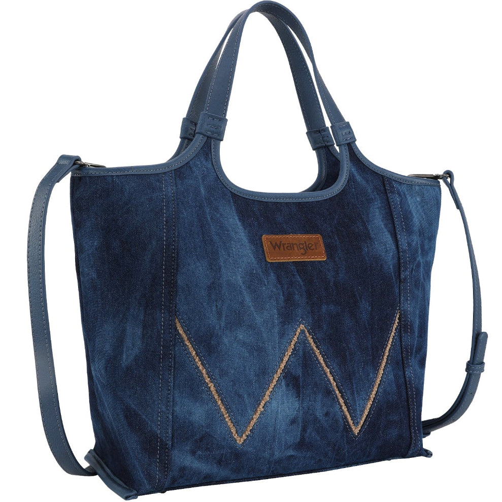Wrangler Tote Bag | Willa | Dark Denim
