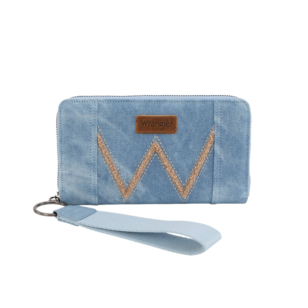 Wrangler Wallet | Willa | Light Denim