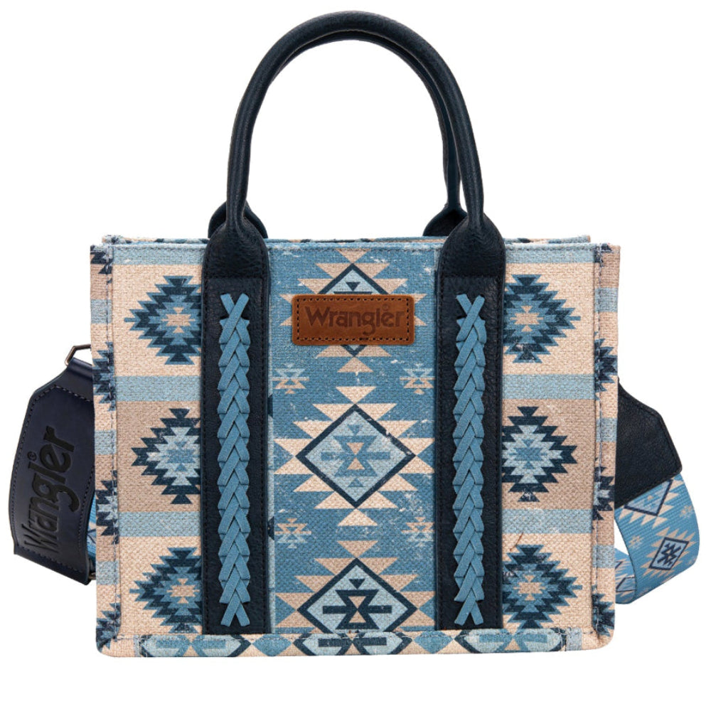 Wrangler Crossbody Bag | Macy Aztec | Blue