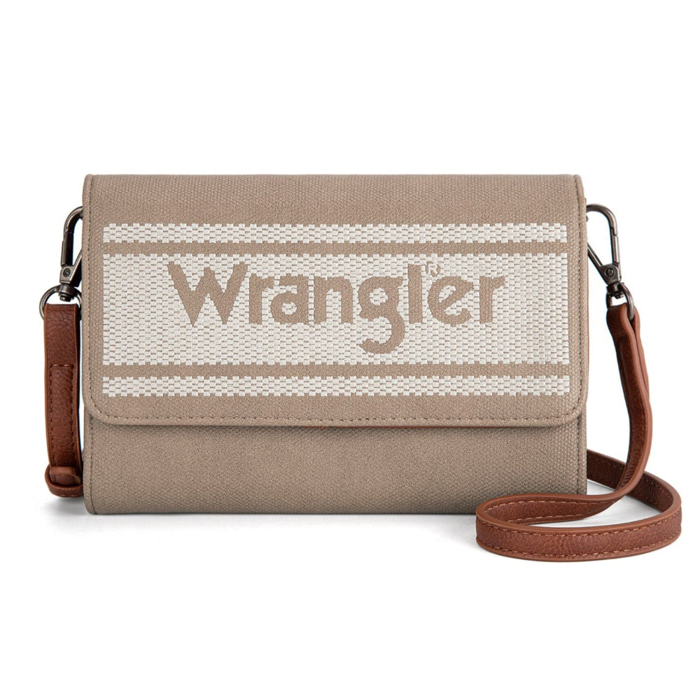 Wrangler Logo Crossbody Bag | Sierra