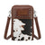 Wrangler Phone Wallet Bag | Cow Print
