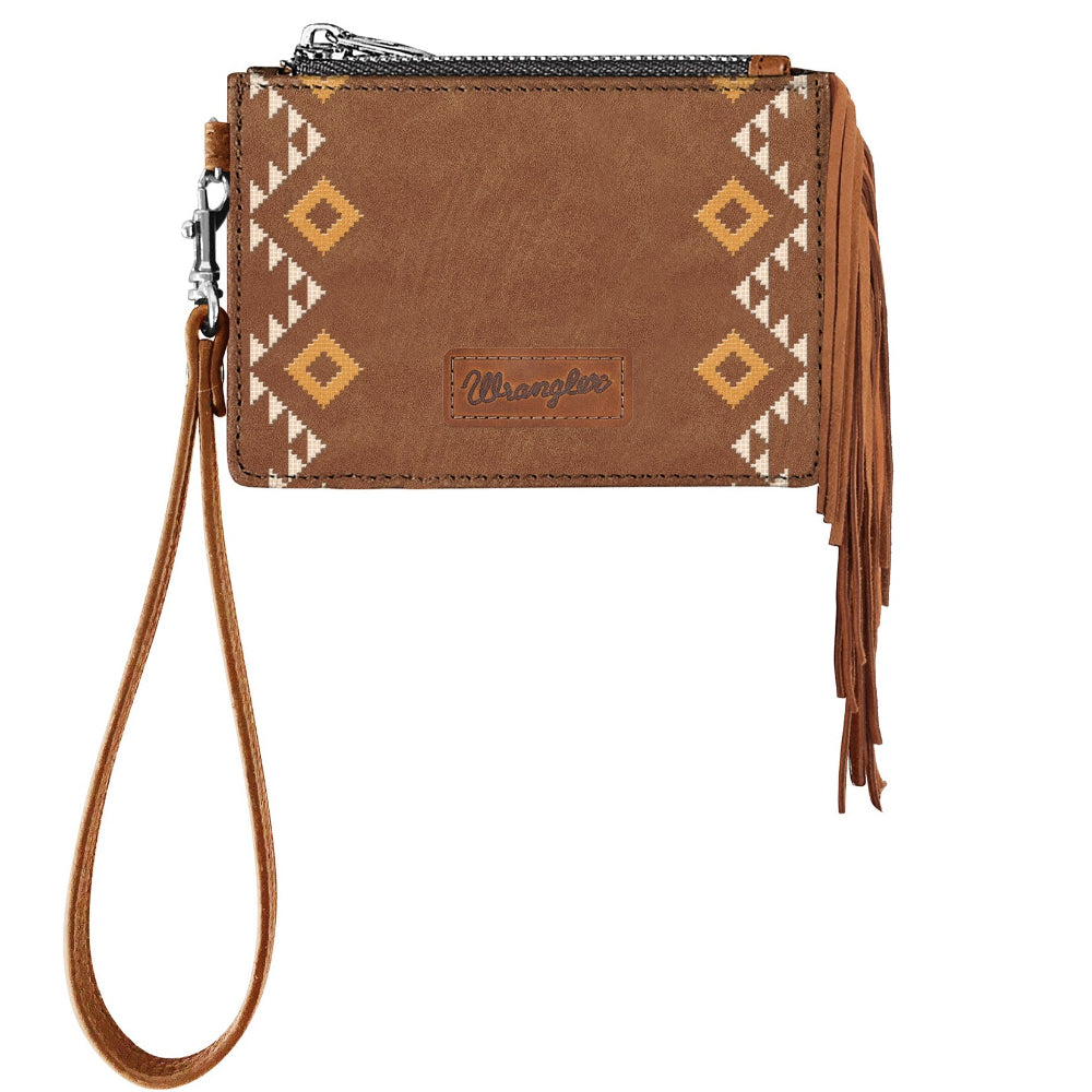 Wrangler Wristlet Purse | Indiana | Tan