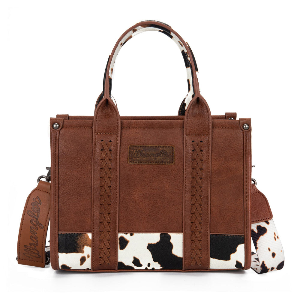 Wrangler Crossbody Bag | Cow Print
