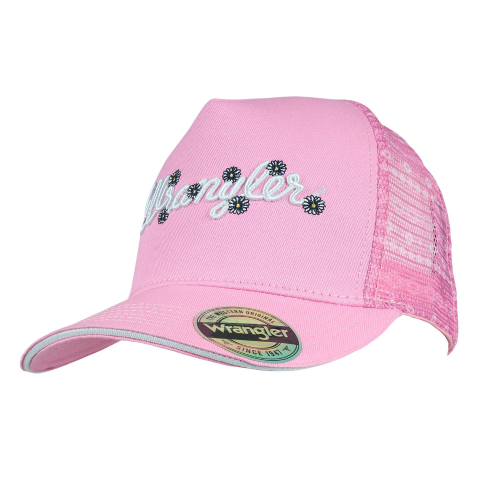 Wrangler Kids Caps | Aria | Pink