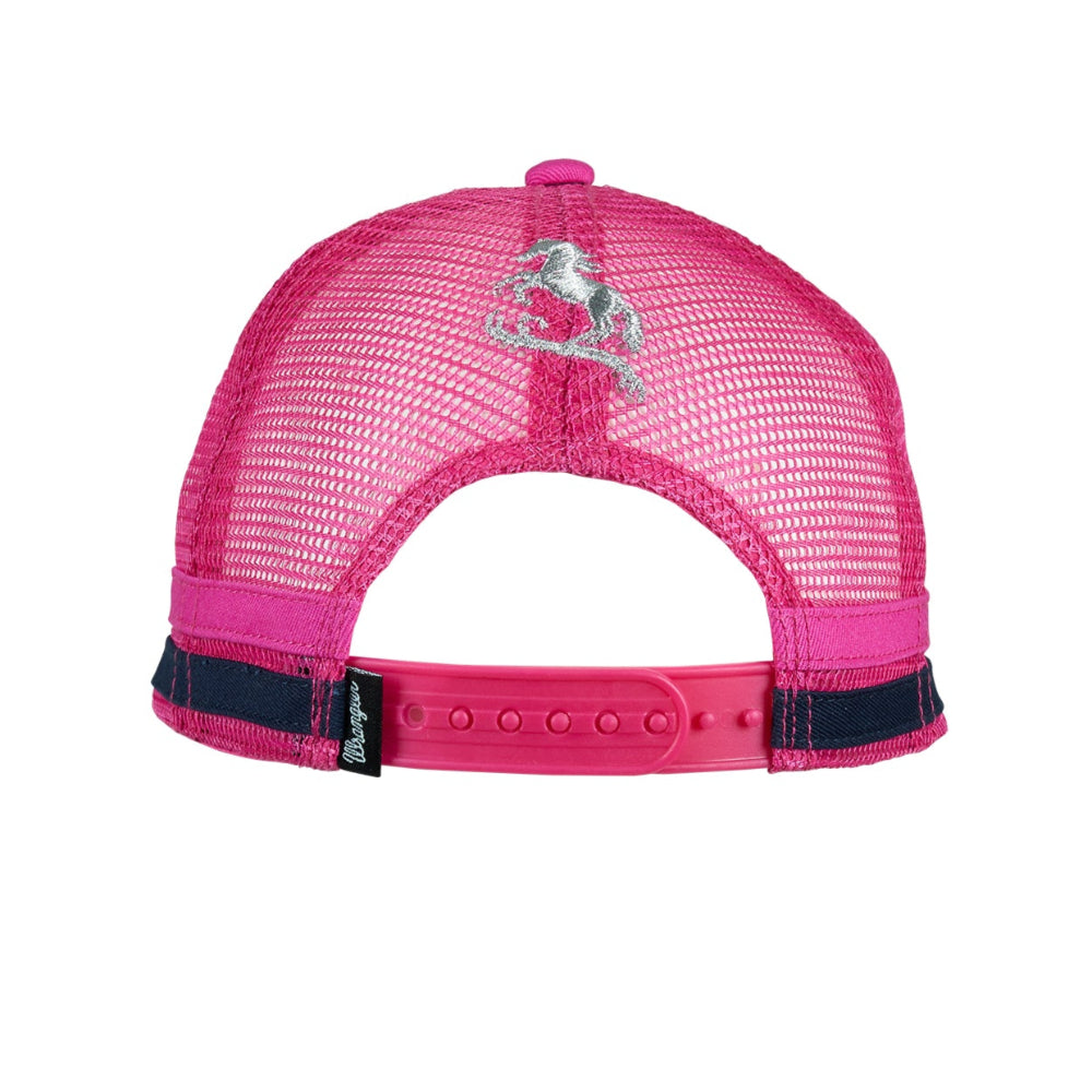 Wrangler Kids Trucker Cap | Marina | Navy / Pink