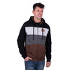 Wrangler Mens Zip Up Hoodie | Eric | Black / Multi