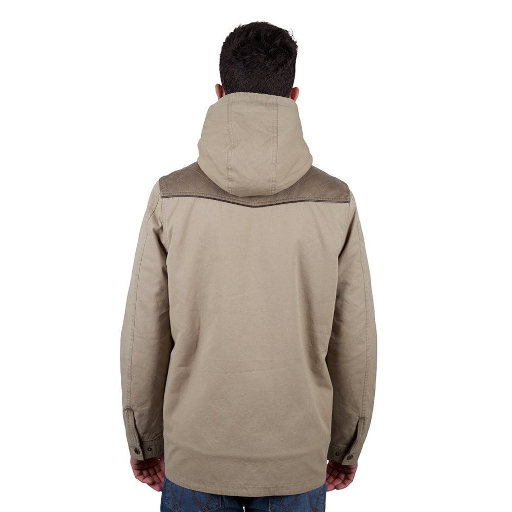 Wrangler Mens Jacket | Cain | Stone