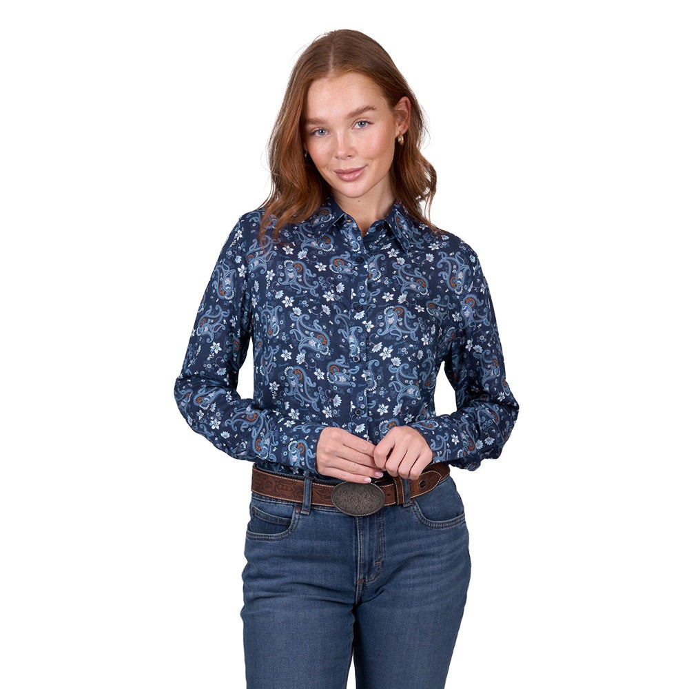 Wrangler Womens Shirt | Jolene | Navy