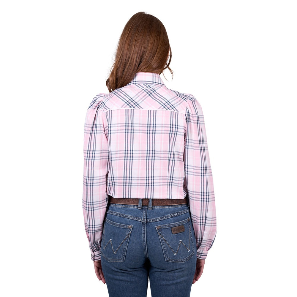 Wrangler Womens Shirt | Phoebe | Pink Check

