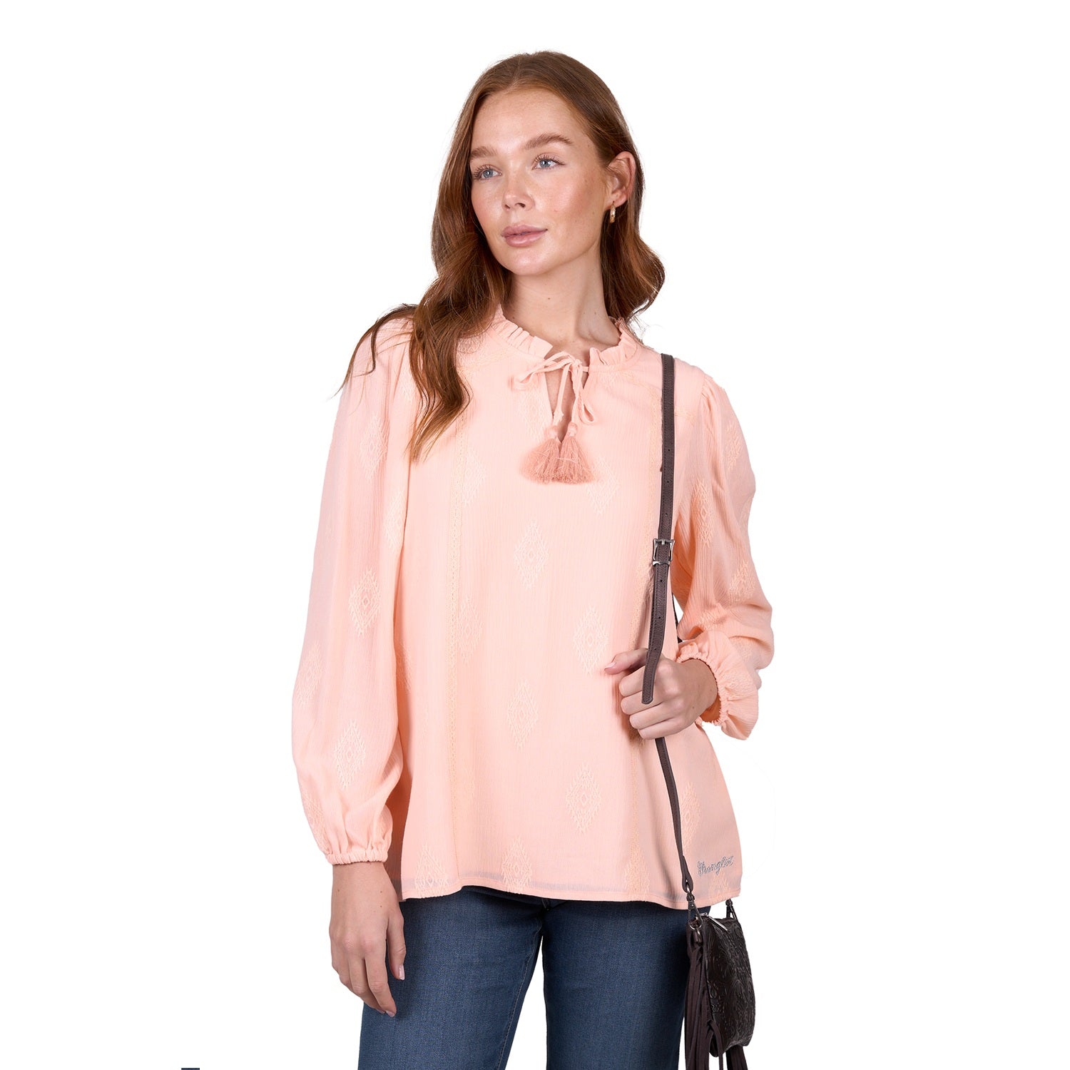 Wrangler Womens Blouse | Neave | Blush
