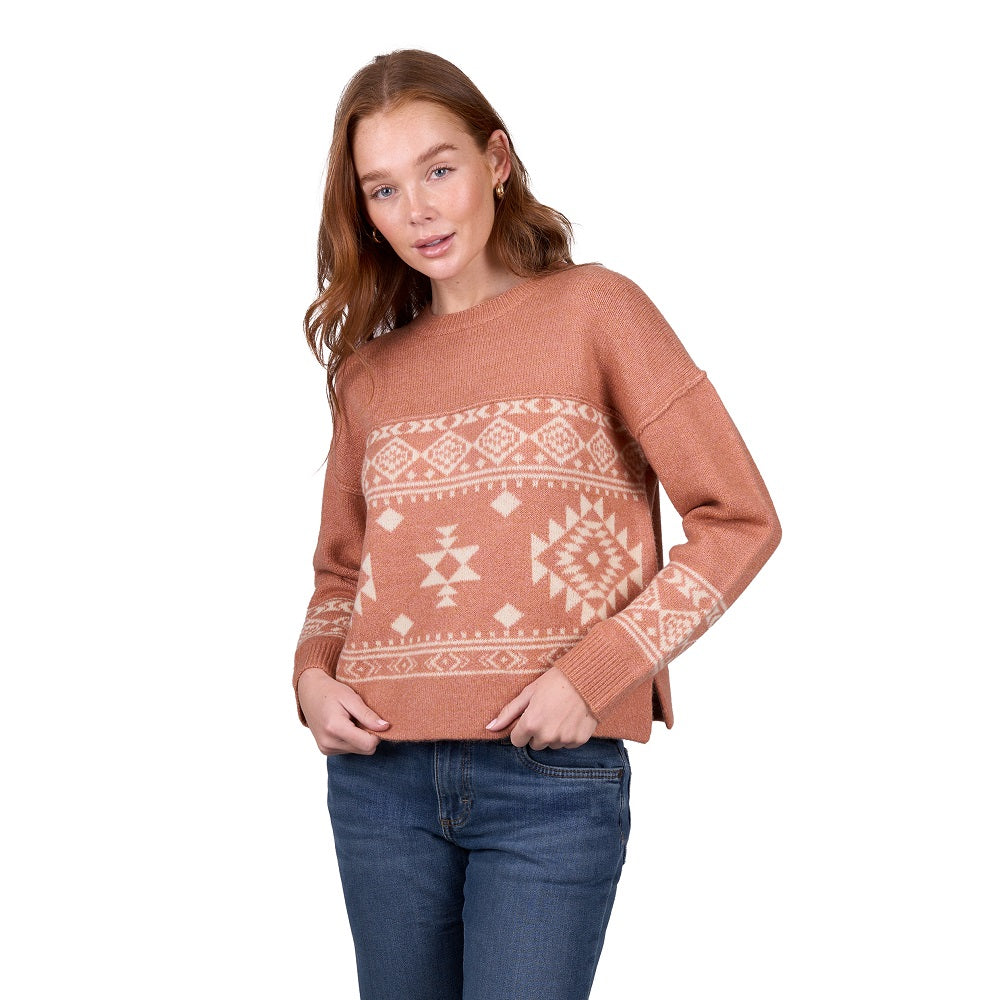 Wrangler Womens Jumper | Ruby | Clay
