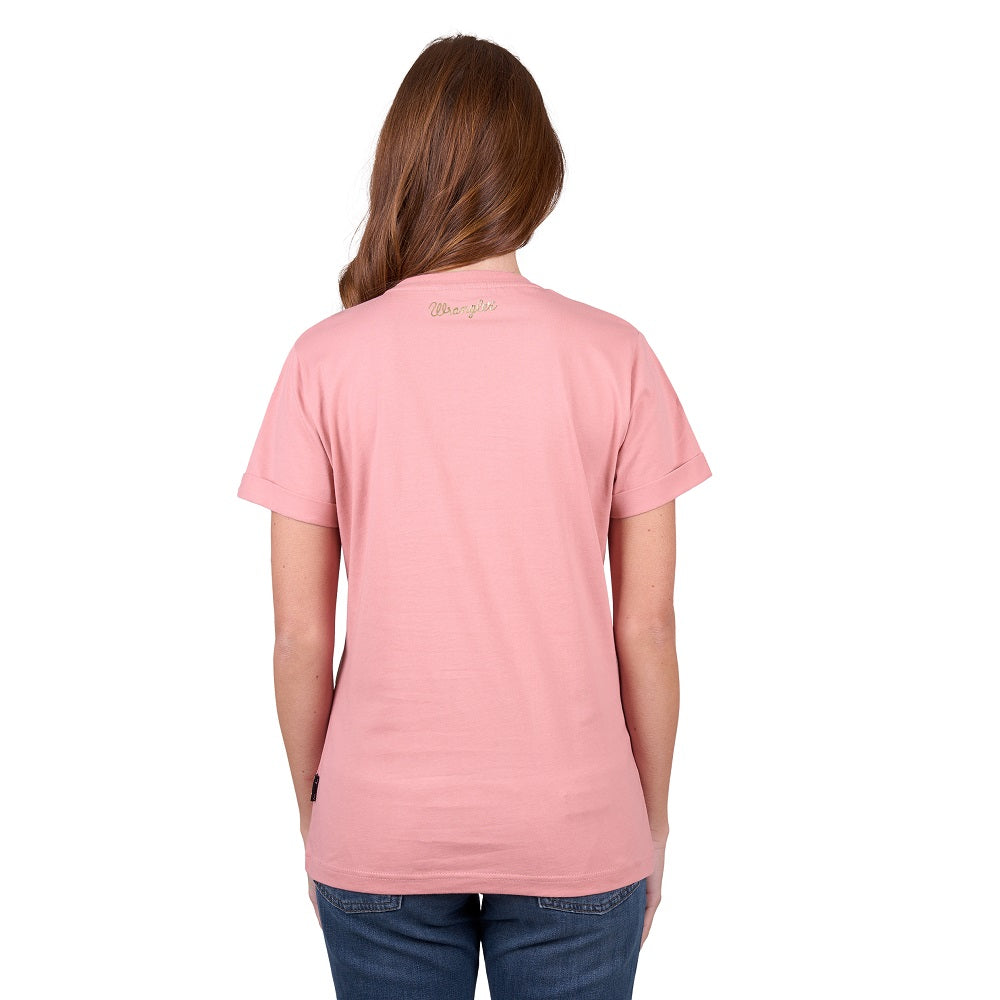 Wrangler Womens T-Shirt | Giselle | Pink