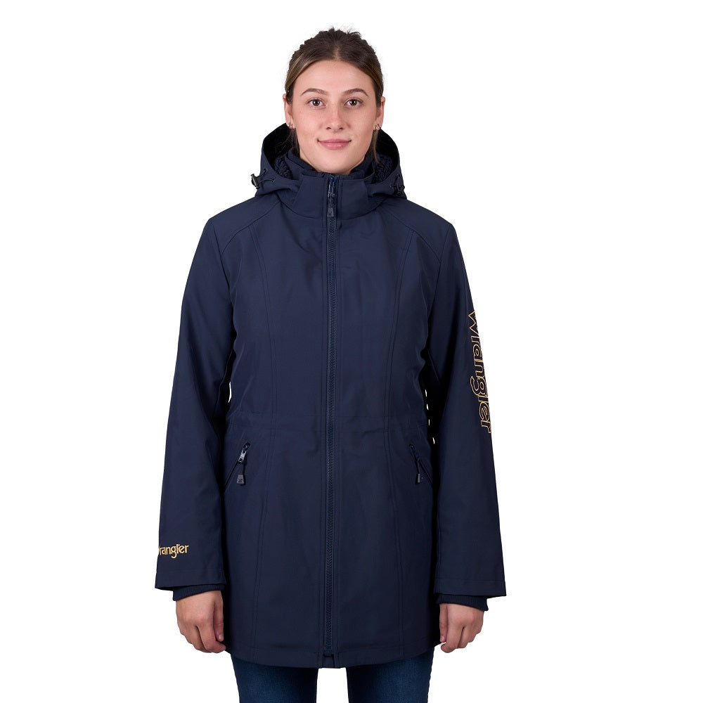 Wrangler Womens Jacket | Heidi Softshell | Navy