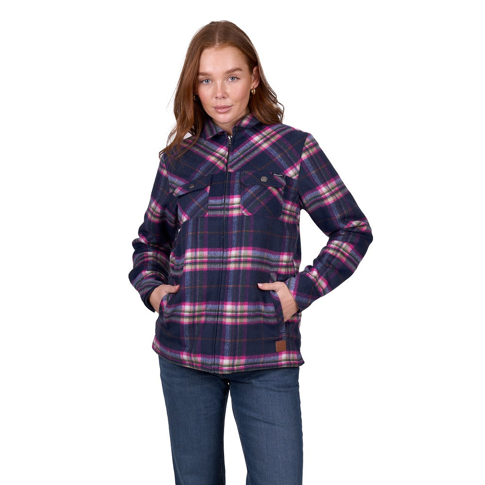 Wrangler Womens Shirt Jacket | Selma | Navy