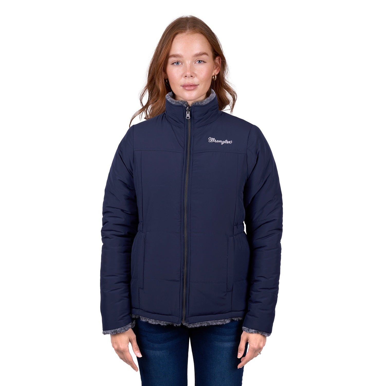 Wrangler Womens Jacket | Denver | Navy / Charcole