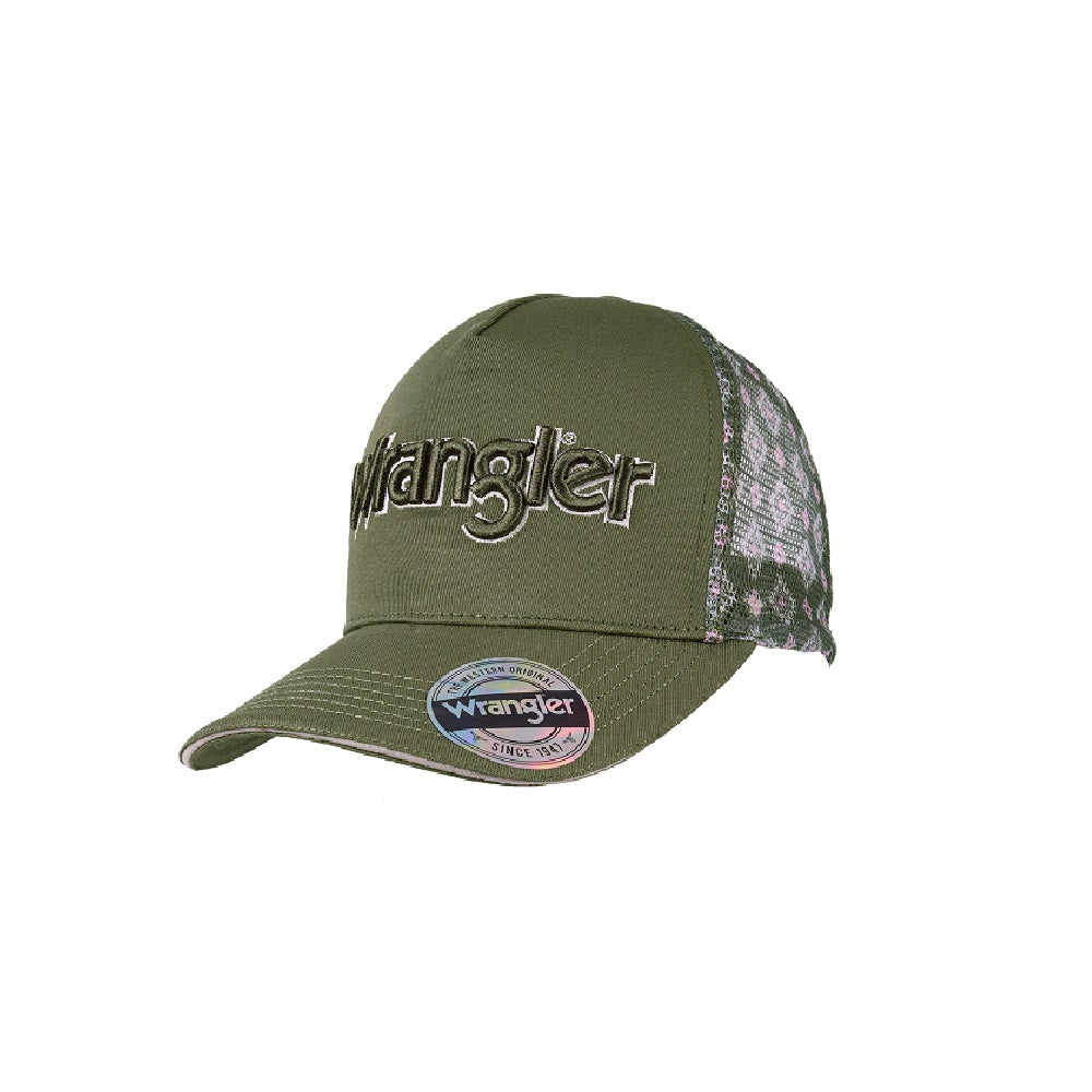 Wrangler Trucker Cap | Petra | Olive