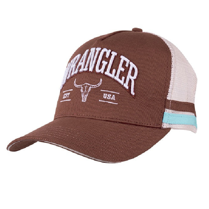 Wrangler Trucker Cap | Taryn | Brown
