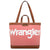 Wrangler Iconic Logo Tote | Canvas | Pink