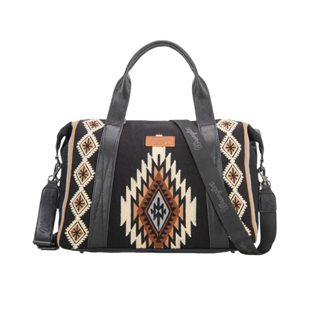 Wrangler Duffle Bag | Maya | Aztec Black