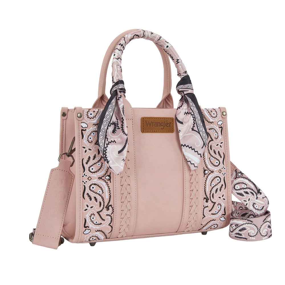 Wrangler Crossbody Bag | Paisley | Pink