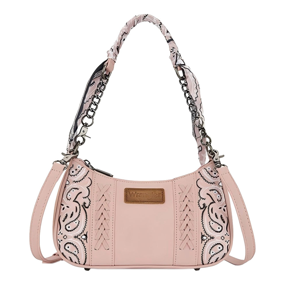 Wrangler Shoulder Bag | Paisley | Pink