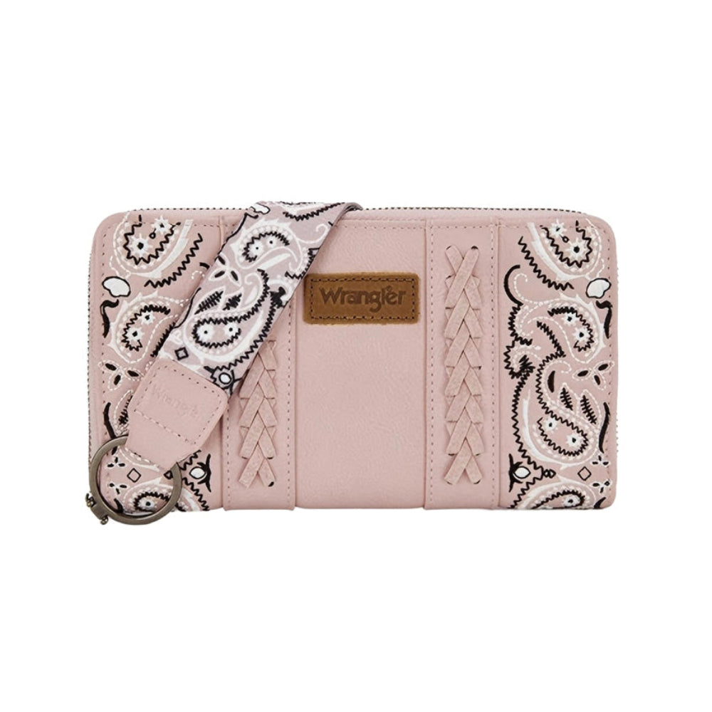 Wrangler Wallet | Paisley | Pink