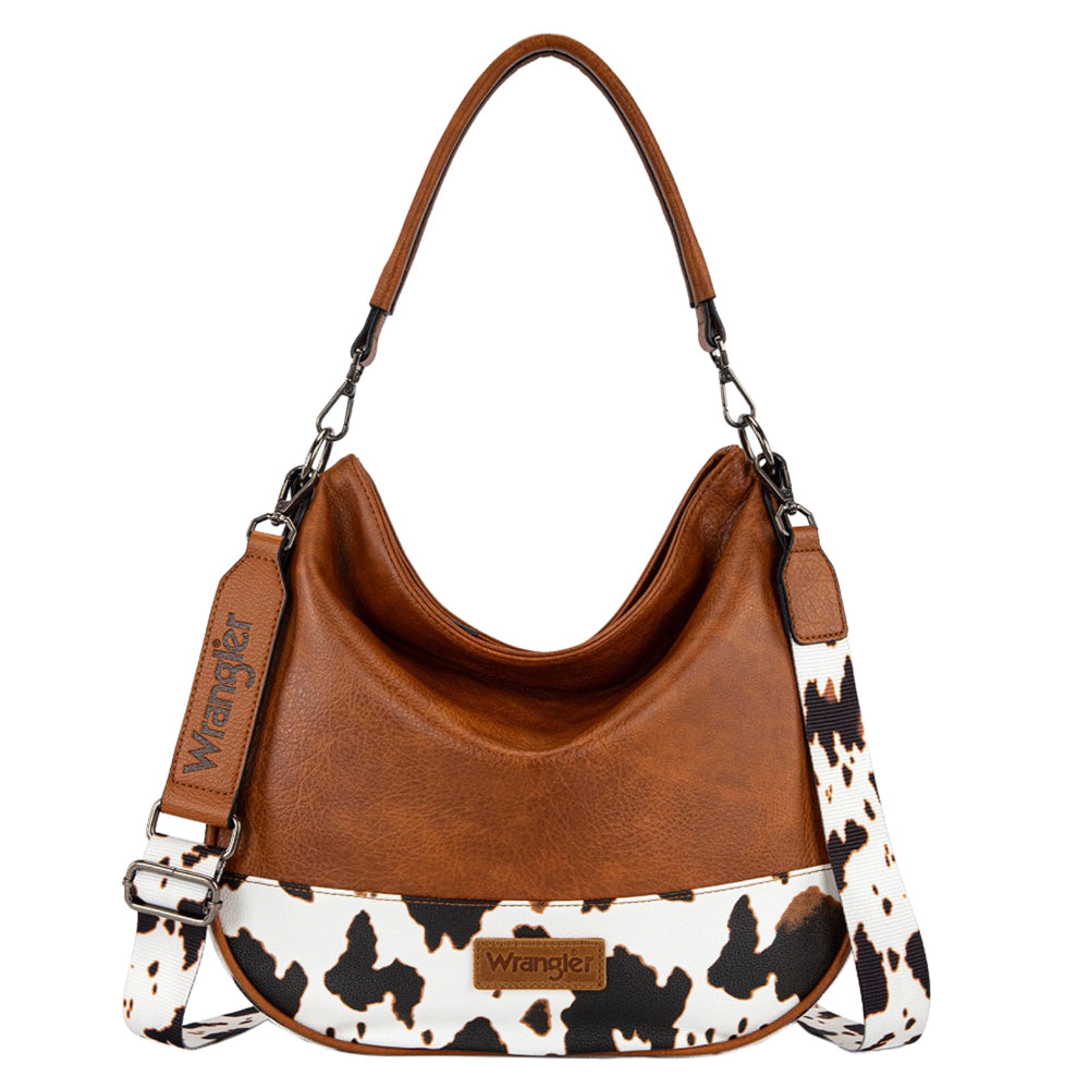 Wrangler Slouch Bag | Animal Print | Tan