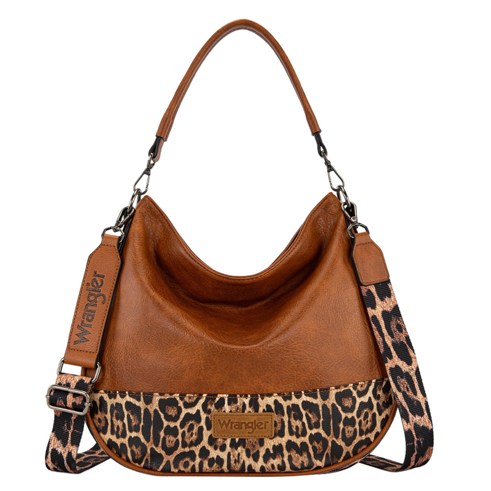 Wrangler Slouch Bag | Animal Print | Leopard