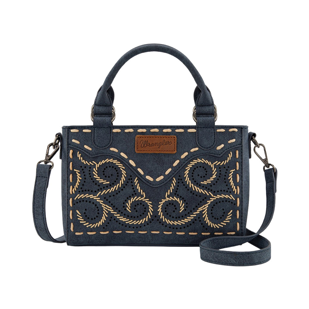 Wrangler Crossbody Bag | Swirl | Navy