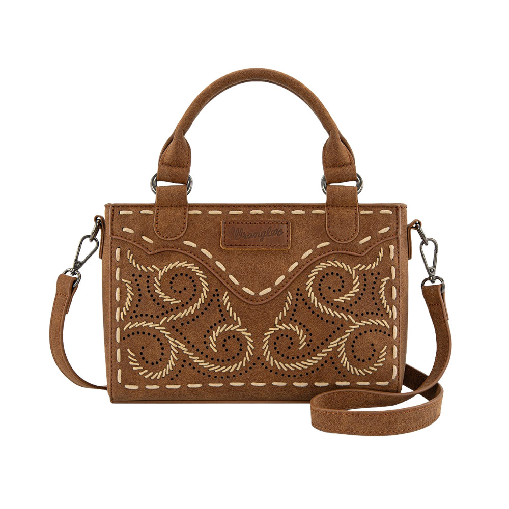 Wrangler Crossbody Bag | Swirl | Tan