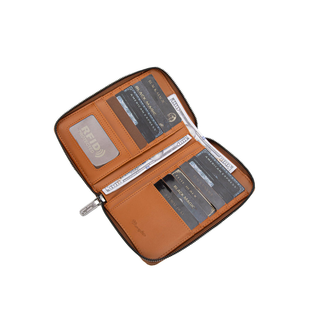 Wrangler Phone Wallet Bag | Swirl | Navy