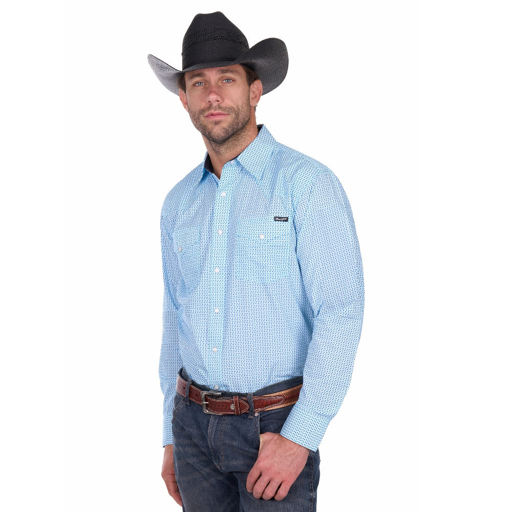 Wrangler Mens Shirt | Lee | Blue / Navy