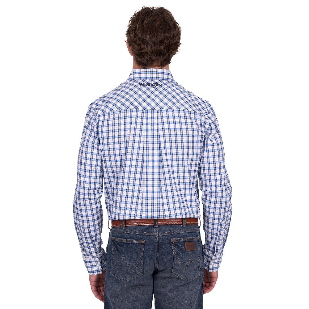 Wrangler Mens Shirt | Bob | Navy / Blue