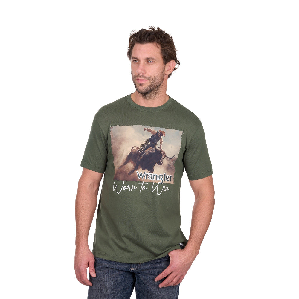 Wrangler Mens T-Shirt | Carlos | Cypress