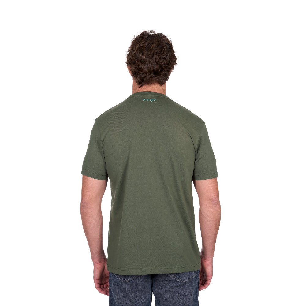 Wrangler Mens T-Shirt | Carlos | Cypress