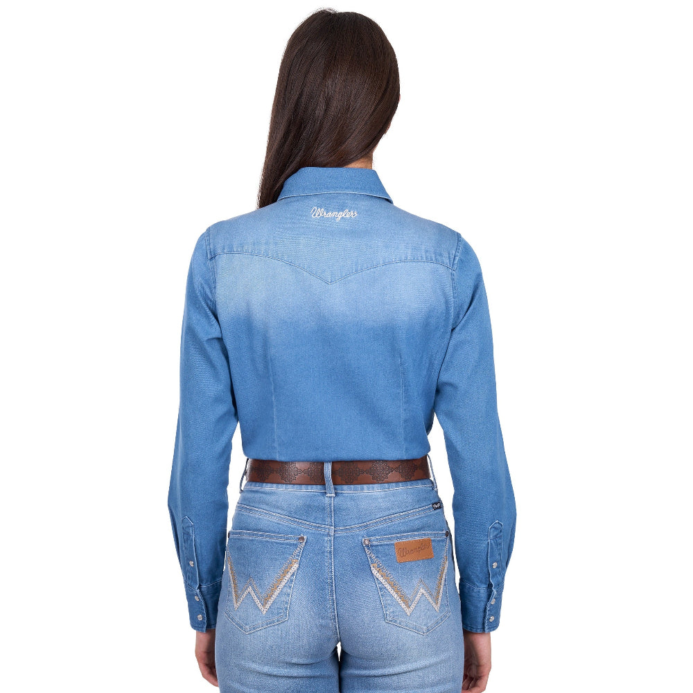 Wrangler Womens Shirt | Louise | Denim