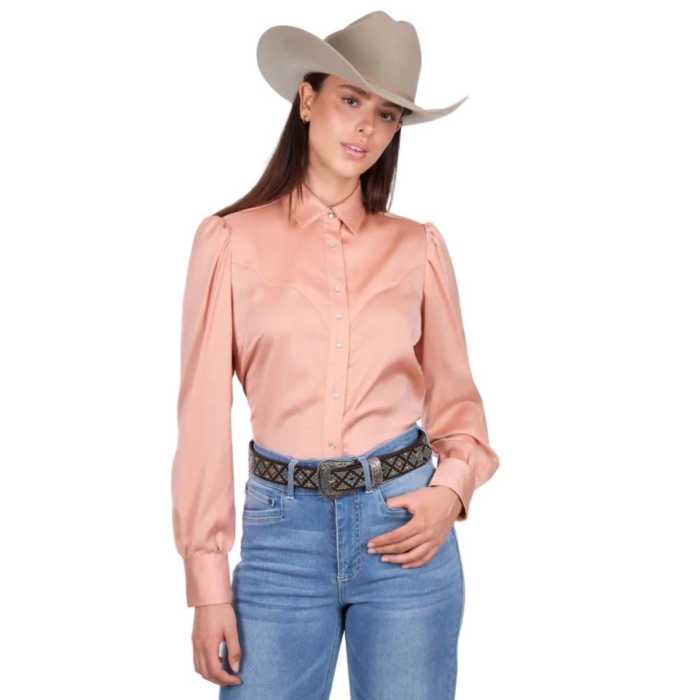 Wrangler Womens Shirt | Scarlet | Pink