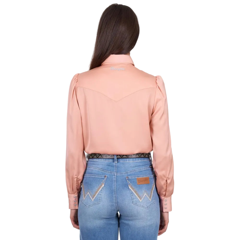 Wrangler Womens Shirt | Scarlet | Pink