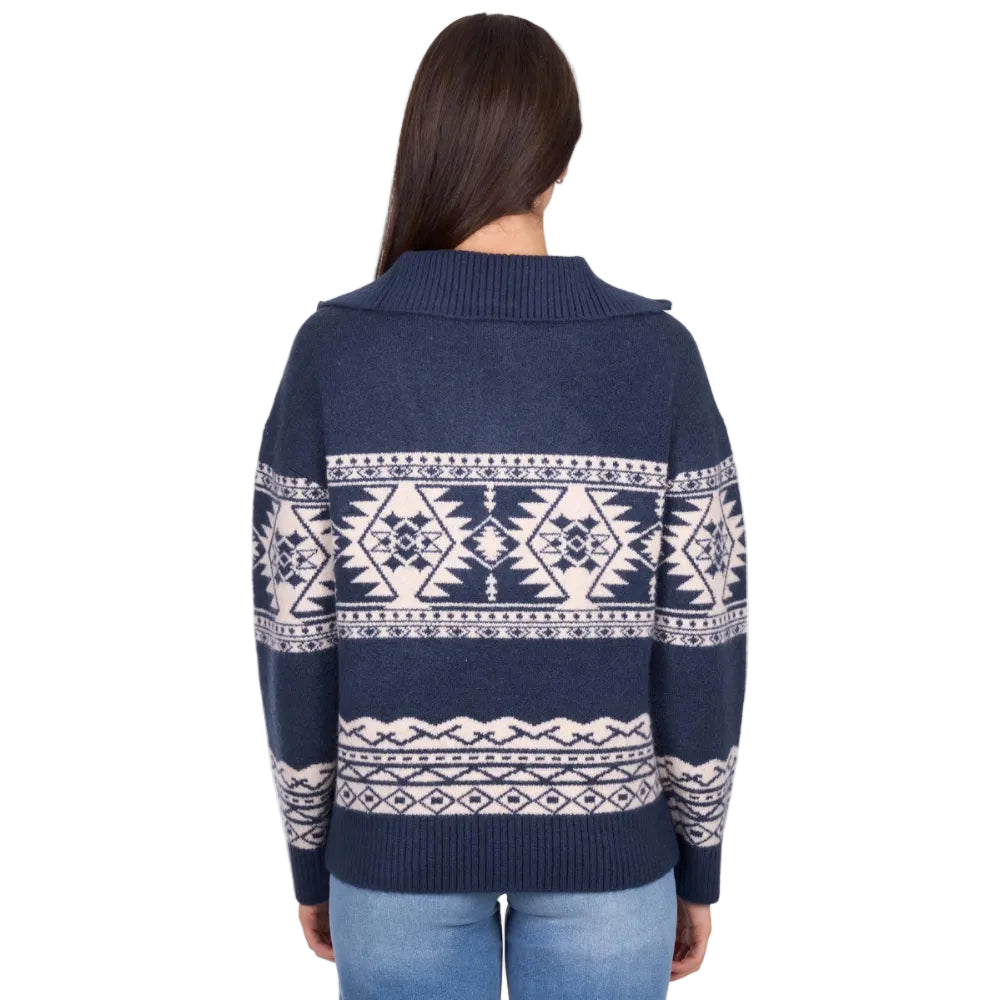 Wrangler Womens Pullover | Lacey | Navy